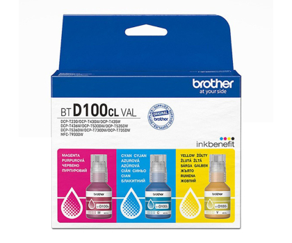 Tusz BROTHER BTD100CLVAL